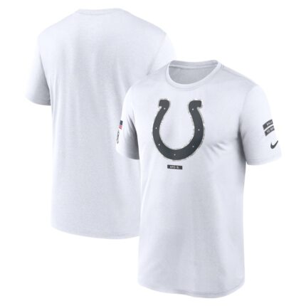 Men's Indianapolis Colts Nike White 2024 Salute To Service Legend Performance T-Shirt