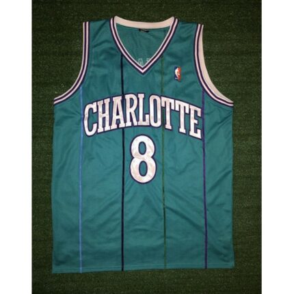 Men's Charlotte Hornets #8 Kobe Bryant Stitched Jersey