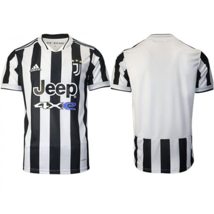 Men's Juventus White/Black Home Soccer Jersey