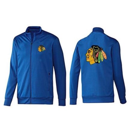 NHL Chicago Blackhawks Zip Jackets Blue-1