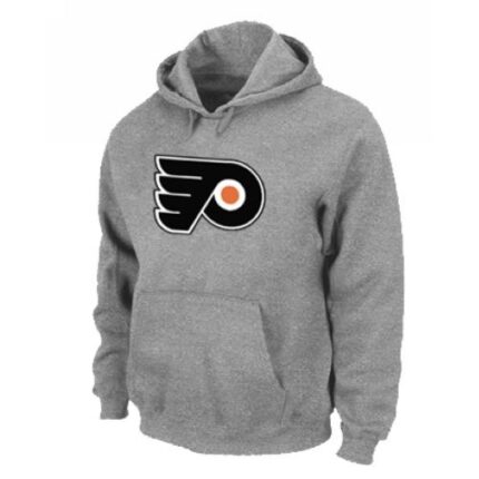 NHL Philadelphia Flyers Big & Tall Logo Pullover Hoodie Grey