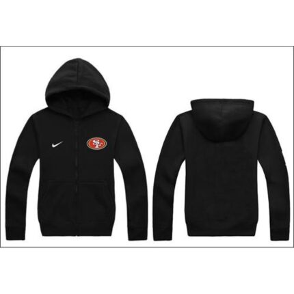 Nike San Francisco 49ers Authentic Logo Hoodie Black