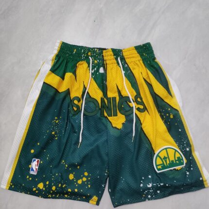 Seattle SuperSonics Green Shorts