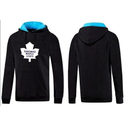 Toronto Maple Leafs Pullover Hoodie Black & Blue