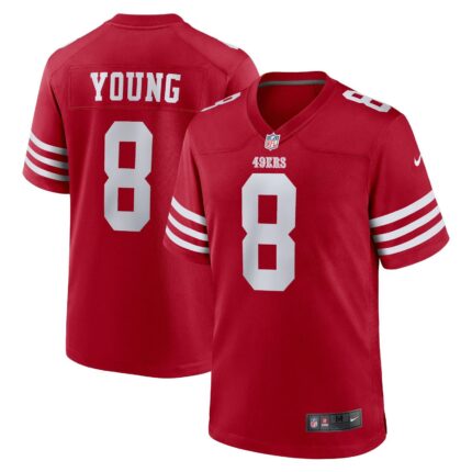 Steve Young San Francisco 49ers Nike Retired Game Jersey - Scarlet