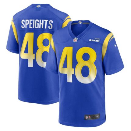 Omar Speights Los Angeles Rams Nike Game Jersey - Royal