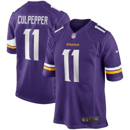 Daunte Culpepper Minnesota Vikings Nike Game Retired Jersey - Purple