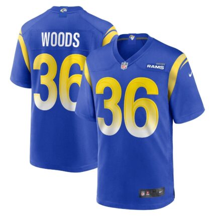 Charles Woods Los Angeles Rams Nike Game Jersey - Royal