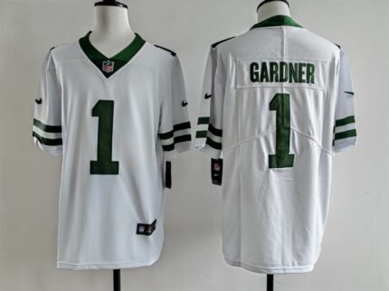 Men's New York Jets Ahmad Sauce Gardner Jersey-White