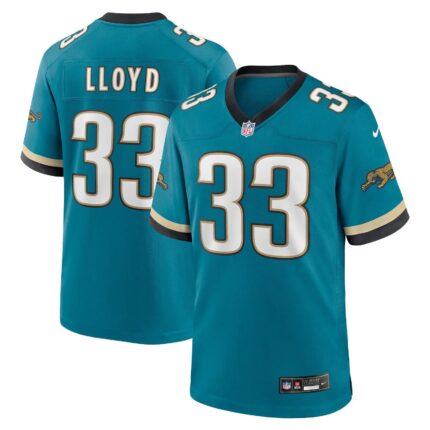 Devin Lloyd Jacksonville Jaguars Nike Prowler Throwback Game Jersey - Teal