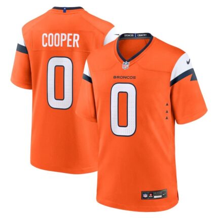Jonathan Cooper Denver Broncos 2024 Jersey