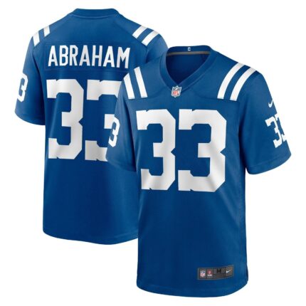 Micah Abraham Indianapolis Colts Nike Game Jersey - Royal