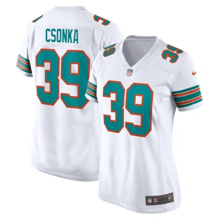 Larry Csonka Miami Dolphins Nike Retired Jersey - White
