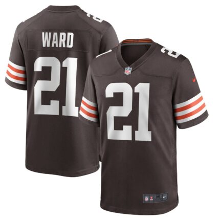 Denzel Ward Cleveland Browns Nike Game Jersey - Brown