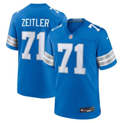 Kevin Zeitler Detroit Lions Nike Game Jersey - Blue