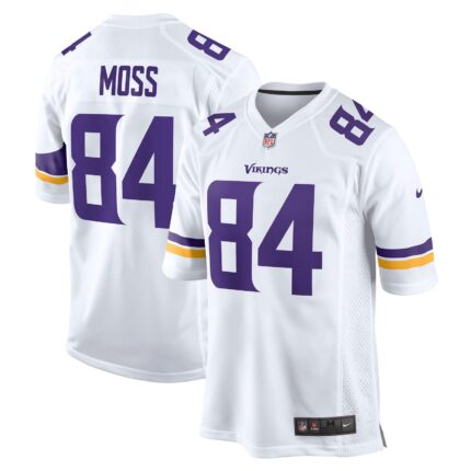 Randy Moss Minnesota Vikings Nike Retired Game Jersey - White