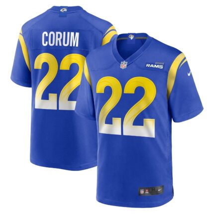 Blake Corum Los Angeles Rams Nike Game Jersey - Royal