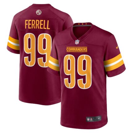 Clelin Ferrell Washington Commanders Nike Game Jersey - Burgundy