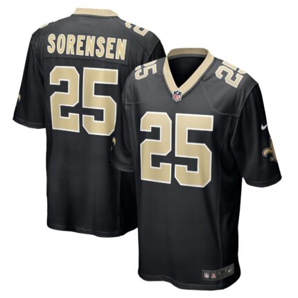 Daniel Sorensen New Orleans Saints Nike Game Jersey - Black
