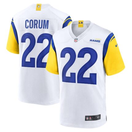 Blake Corum Los Angeles Rams Nike Game Jersey - White