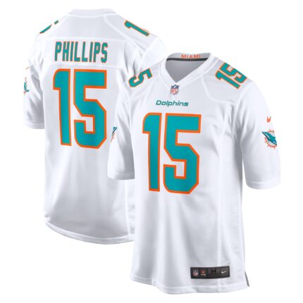 Jaelan Phillips Miami Dolphins Nike Game Jersey - White