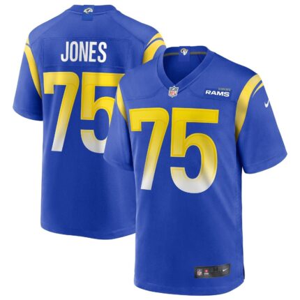 Deacon Jones Los Angeles Rams Nike Game Retired Jersey - Royal