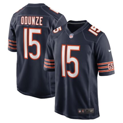 Rome Odunze Chicago Bears Nike Game Jersey - Navy
