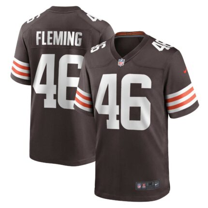 Don Fleming Cleveland Browns Nike Retired Jersey - Brown