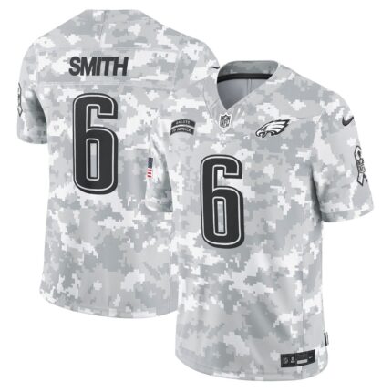 DeVonta Smith Philadelphia Eagles Nike 2024 Salute to Service Limited Jersey - Arctic Camo