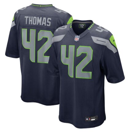 Drake Thomas Seattle Seahawks Nike Game Jersey - College Navy
