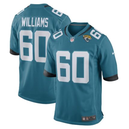 Darryl Williams Jacksonville Jaguars Nike Game Jersey - Teal