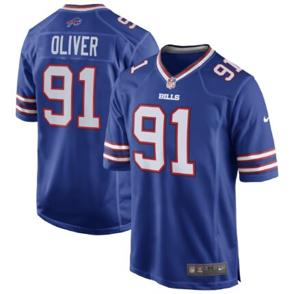 Ed Oliver Buffalo Bills Nike Team Game Jersey - Royal