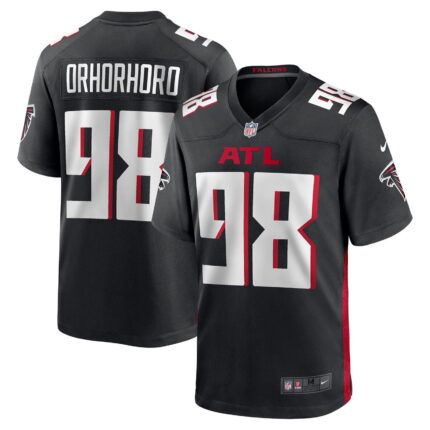Ruke Orhorhoro Atlanta Falcons Nike Team Game Jersey - Black