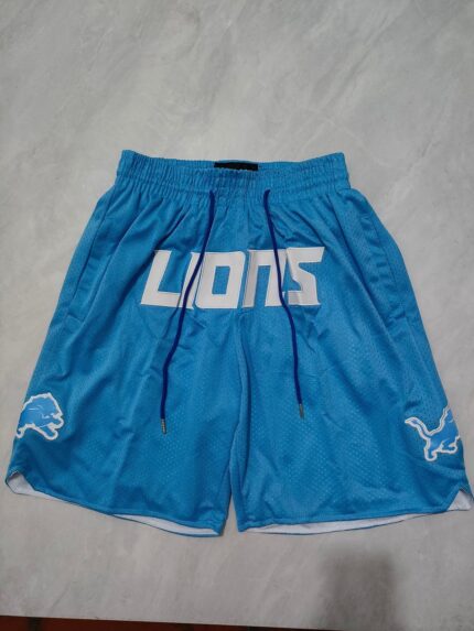 JUST DON Detroit Lions Pocket Shorts