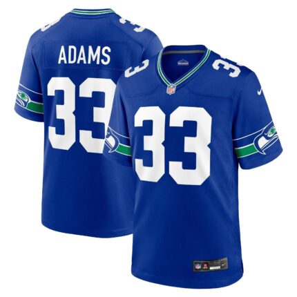 Jamal Adams Seattle Seahawks Nike Throwback Game Jersey - Royal