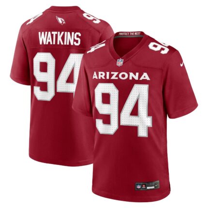 Carlos Watkins Arizona Cardinals Nike Game Jersey - Cardinal