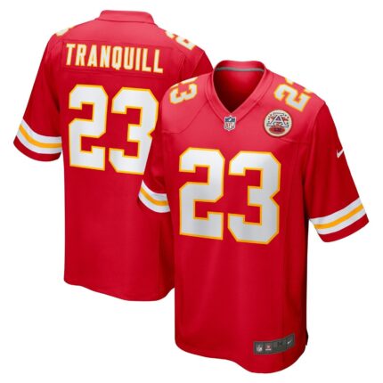 Drue Tranquill Kansas City Chiefs Nike Game Jersey - Red
