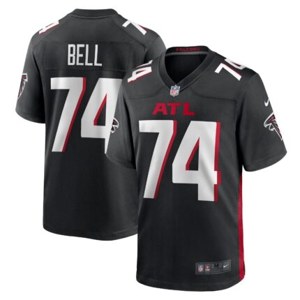 Travis Bell Atlanta Falcons Nike Team Game Jersey - Black