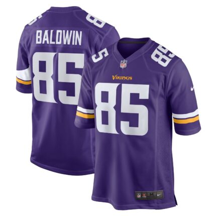 Daylen Baldwin Minnesota Vikings Nike Game Jersey - Purple