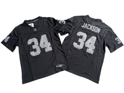 Las Vegas Raiders 34# Bo Jackson Nike Vapor F.U.S.E. Limited Jersey