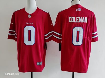 Men's Buffalo Bills Keon Coleman Jersey-Red