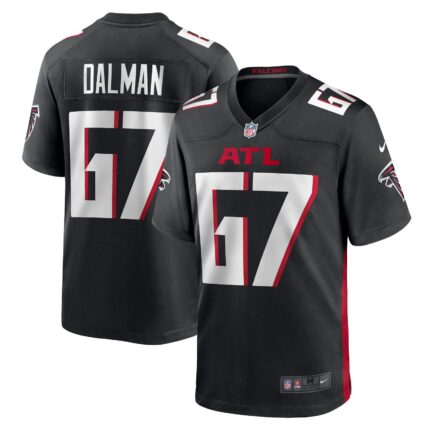 Drew Dalman Atlanta Falcons Nike Game Jersey - Black